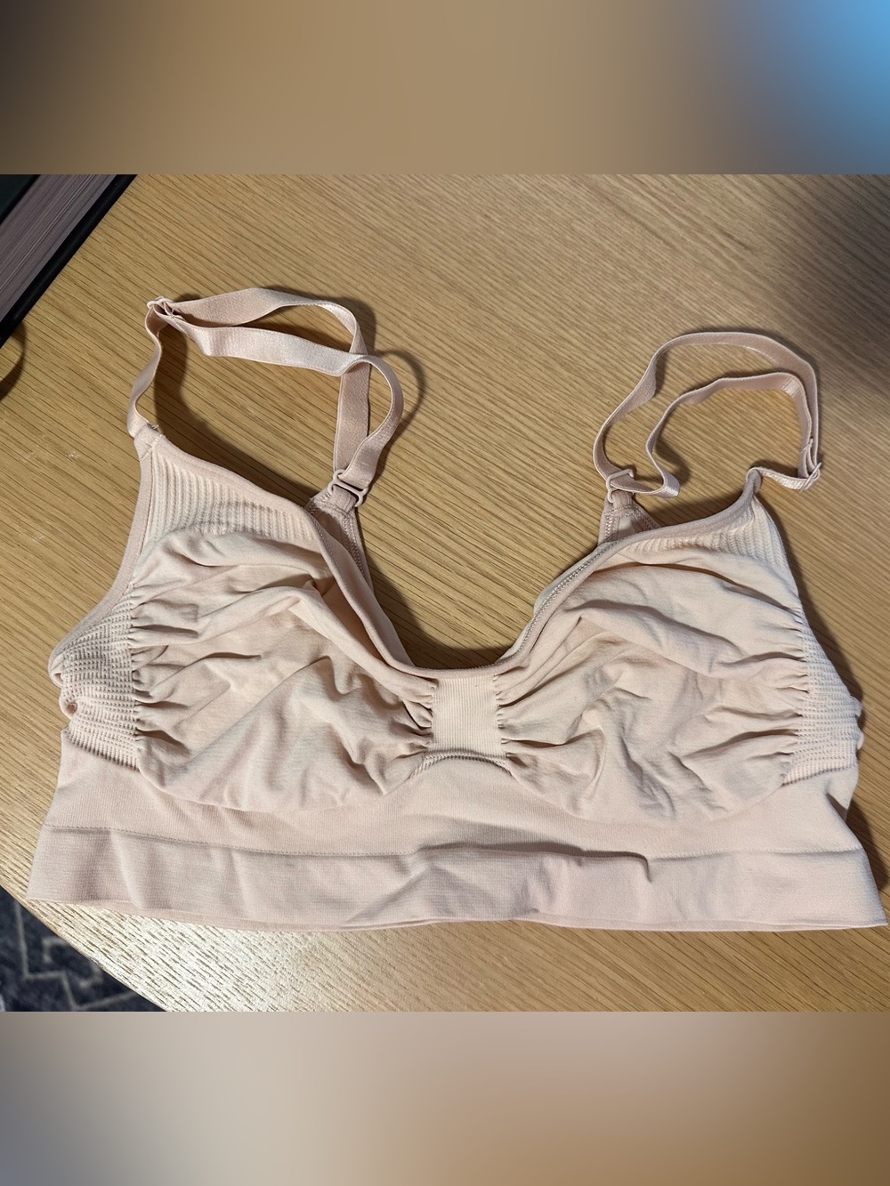 NWT_SKIMS Shapewear Bralette Sand View 2